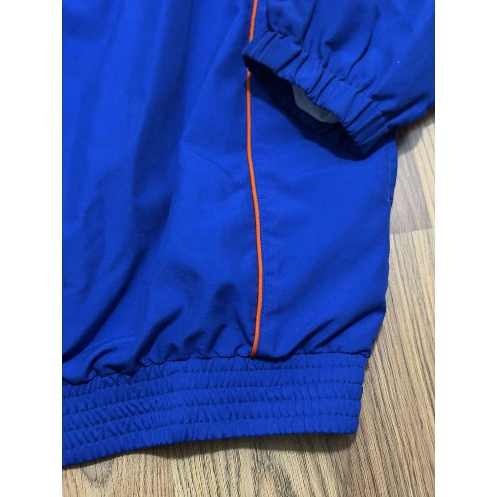 Florida Gators Jacket Mens Medium Russell Athletic Team Issue Windbreaker Blue
